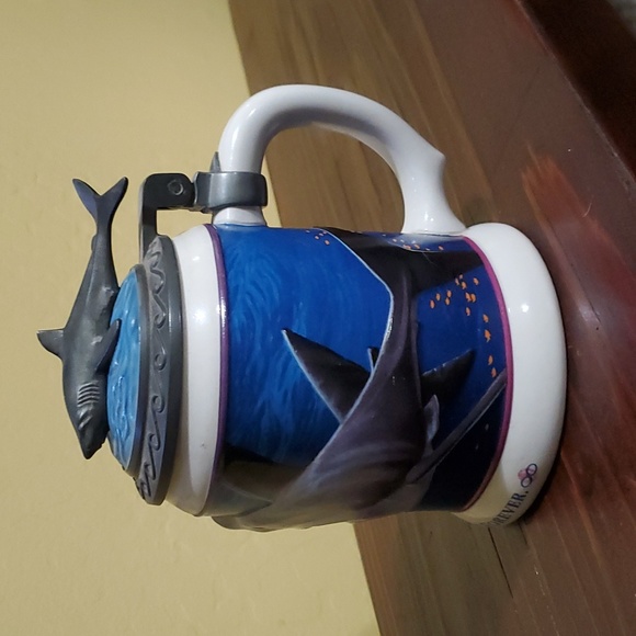 Anheuser-Busch Great White Shark beer stien - Picture 2 of 7